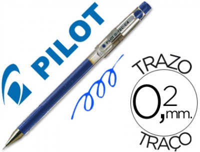 MARCADOR PILOT G-TEC-C4 0.4 AZUL