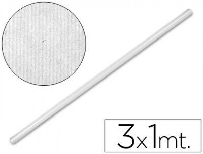 PAPEL KRAFT 1x3mt BRANCO