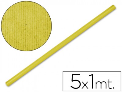 PAPEL KRAFT 1x5mt AMARELO