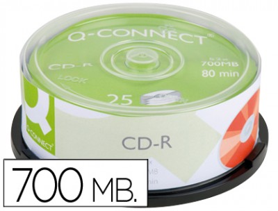 CD-R Q-CONNECT KF00420 (25) 700MB 80MIN.52x