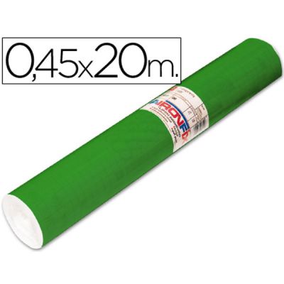 PAPEL AIRONFIX. 45cm 20M VERDE BRILHO