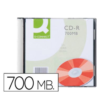 CD-R Q-CONNECT KF00419 SLIM 700MB 80MIN.52x
