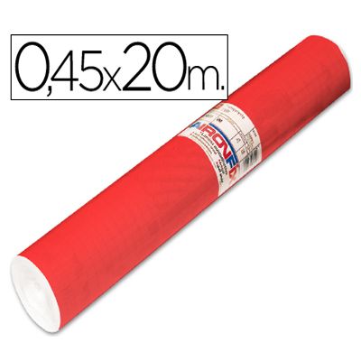 PAPEL AIRONFIX. 45cm 20M VERMELHO MATTE